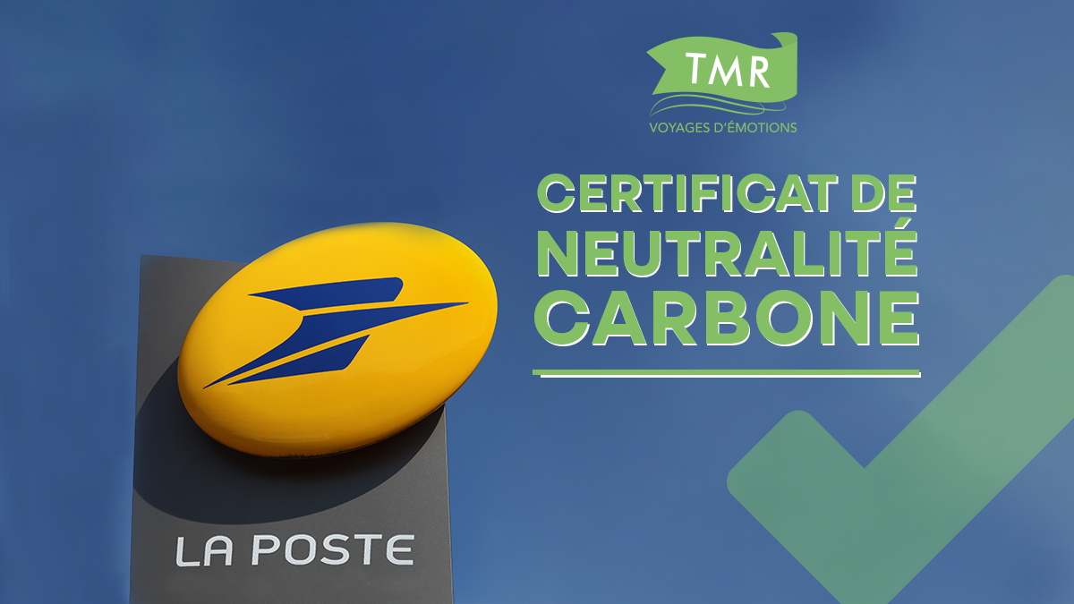 Logo de La Poste, symbole d'engagement pour des voyages responsables avec TMR Voyages. Découvrez des expériences authentiques.
