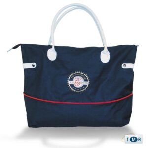 Sac de voyage élégant de TMR Croisières, parfait pour des croisières de luxe et des escapades exclusives.